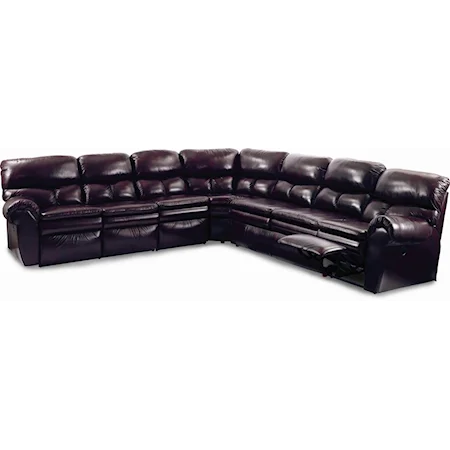 5 Piece Reclining Sectional